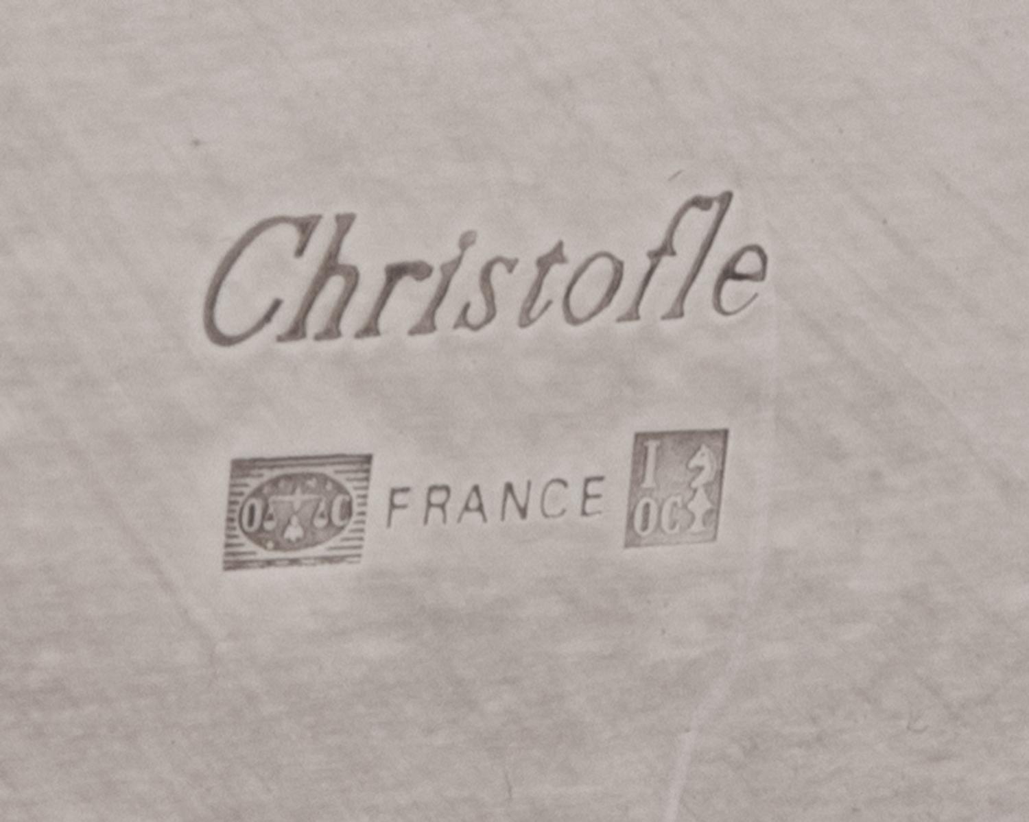 A Group of Christofle Silver-Plate Table Articles