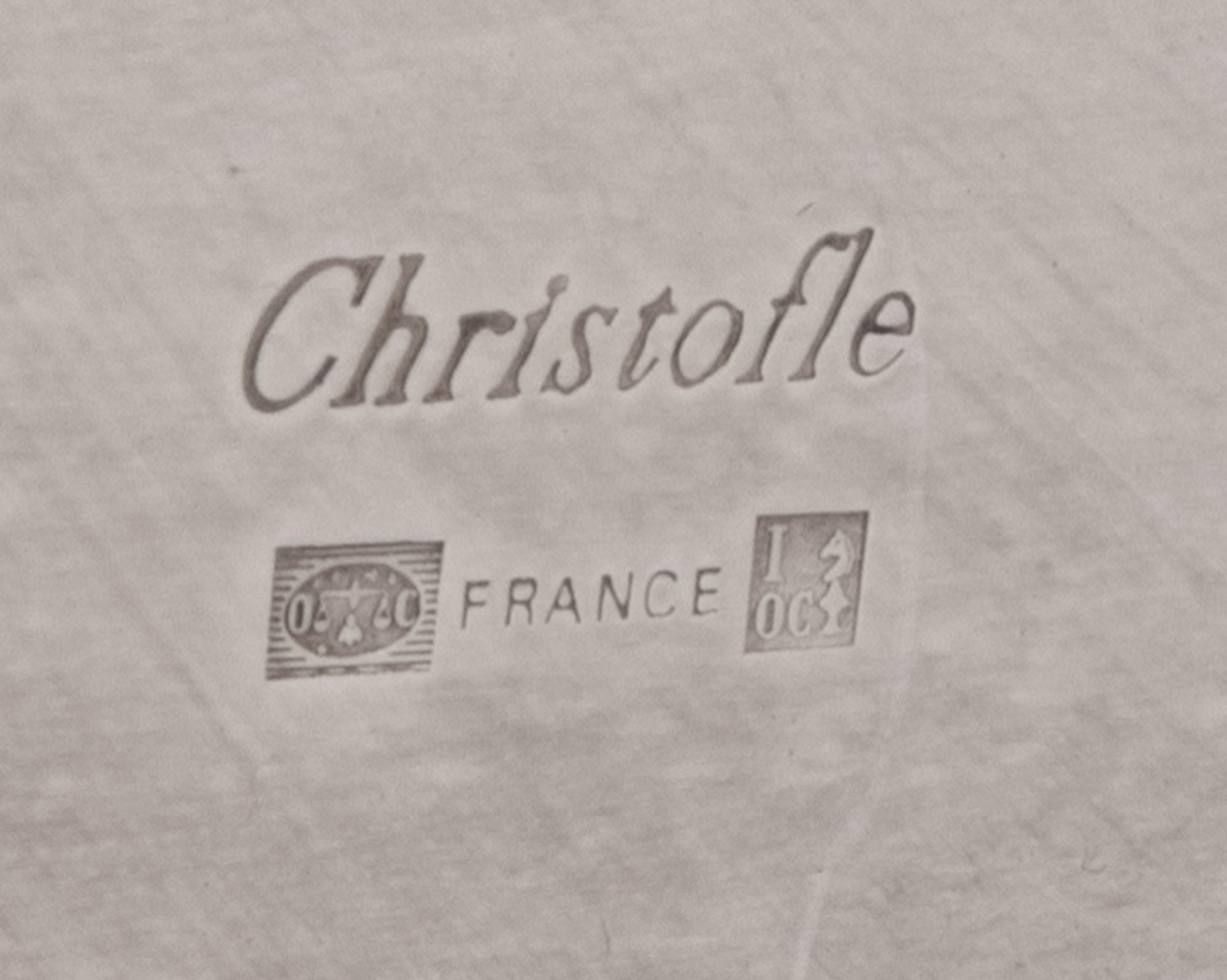 A Group of Christofle Silver-Plate Table Articles