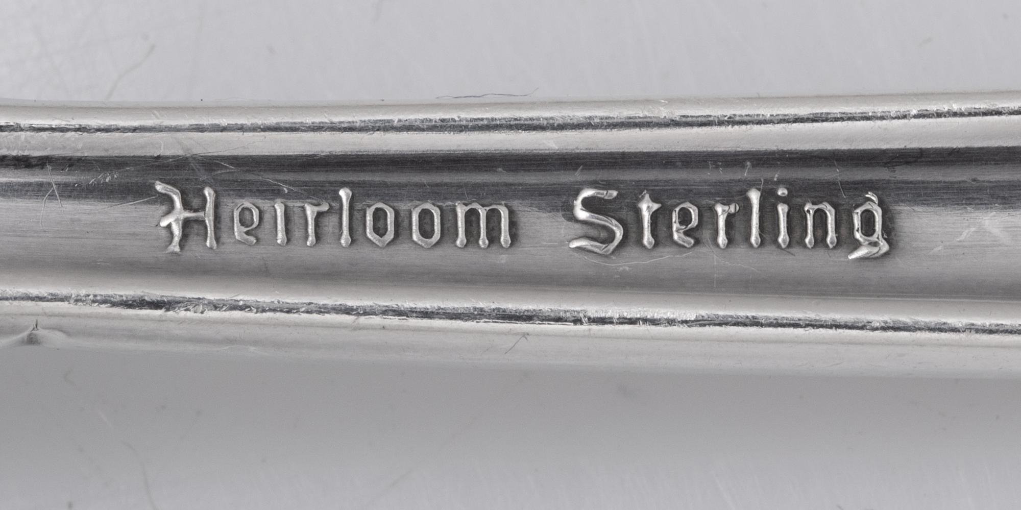 An American Silver Flatware Service