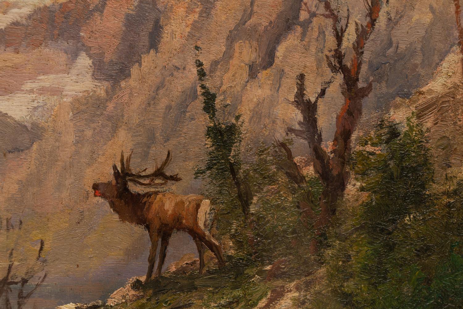 Deer in Landscape
