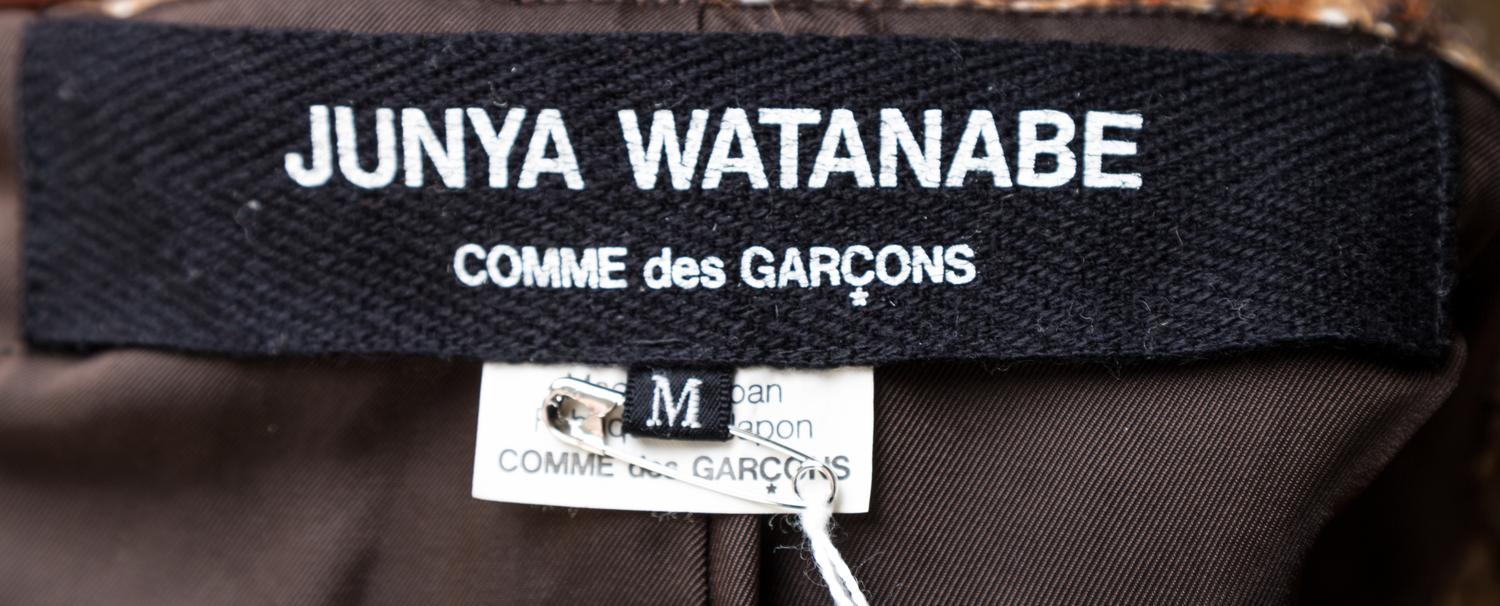 A Junya Watanabe Brown Wool Tweed Jacket, Size M.