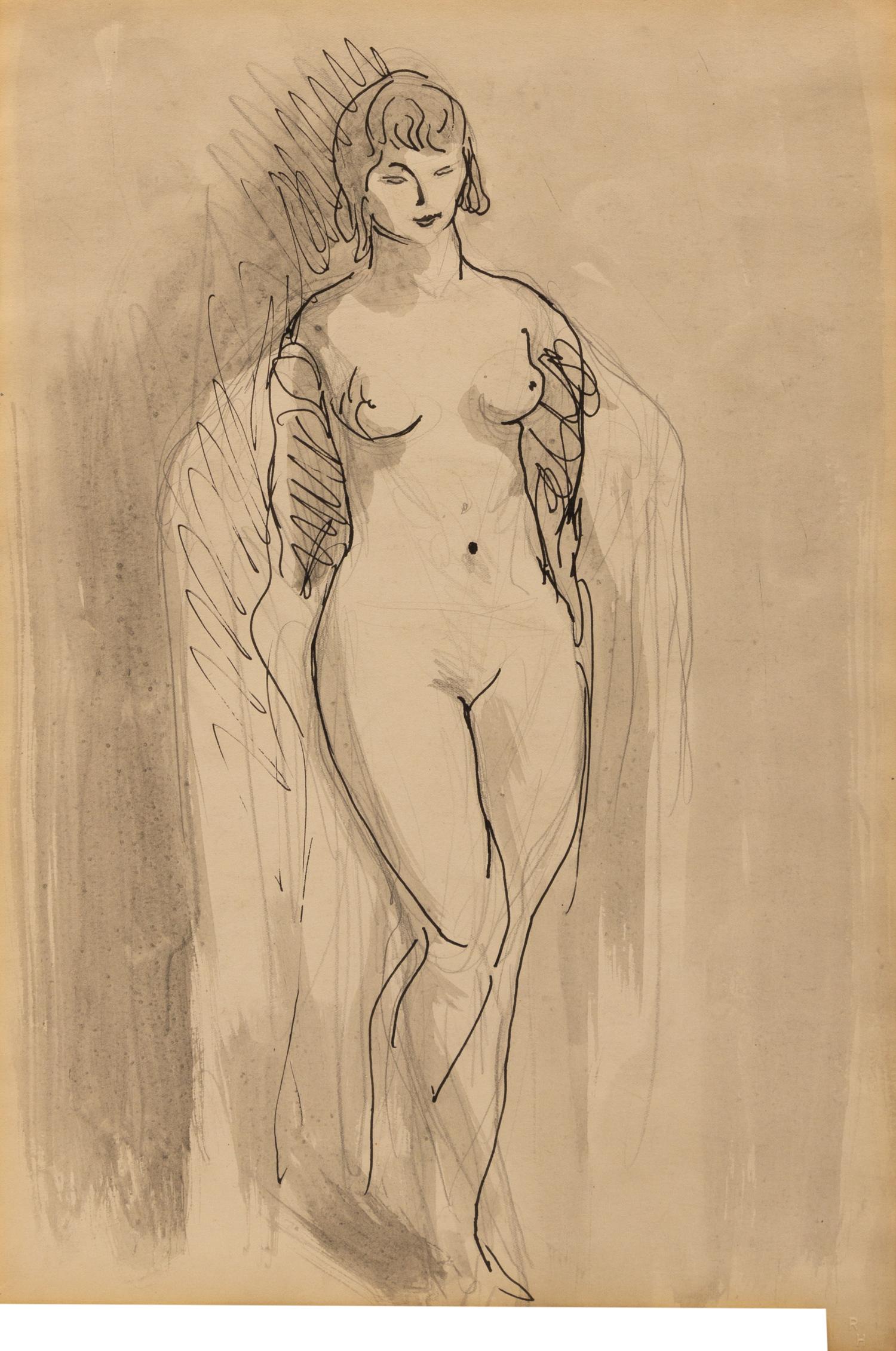 Standing Nude