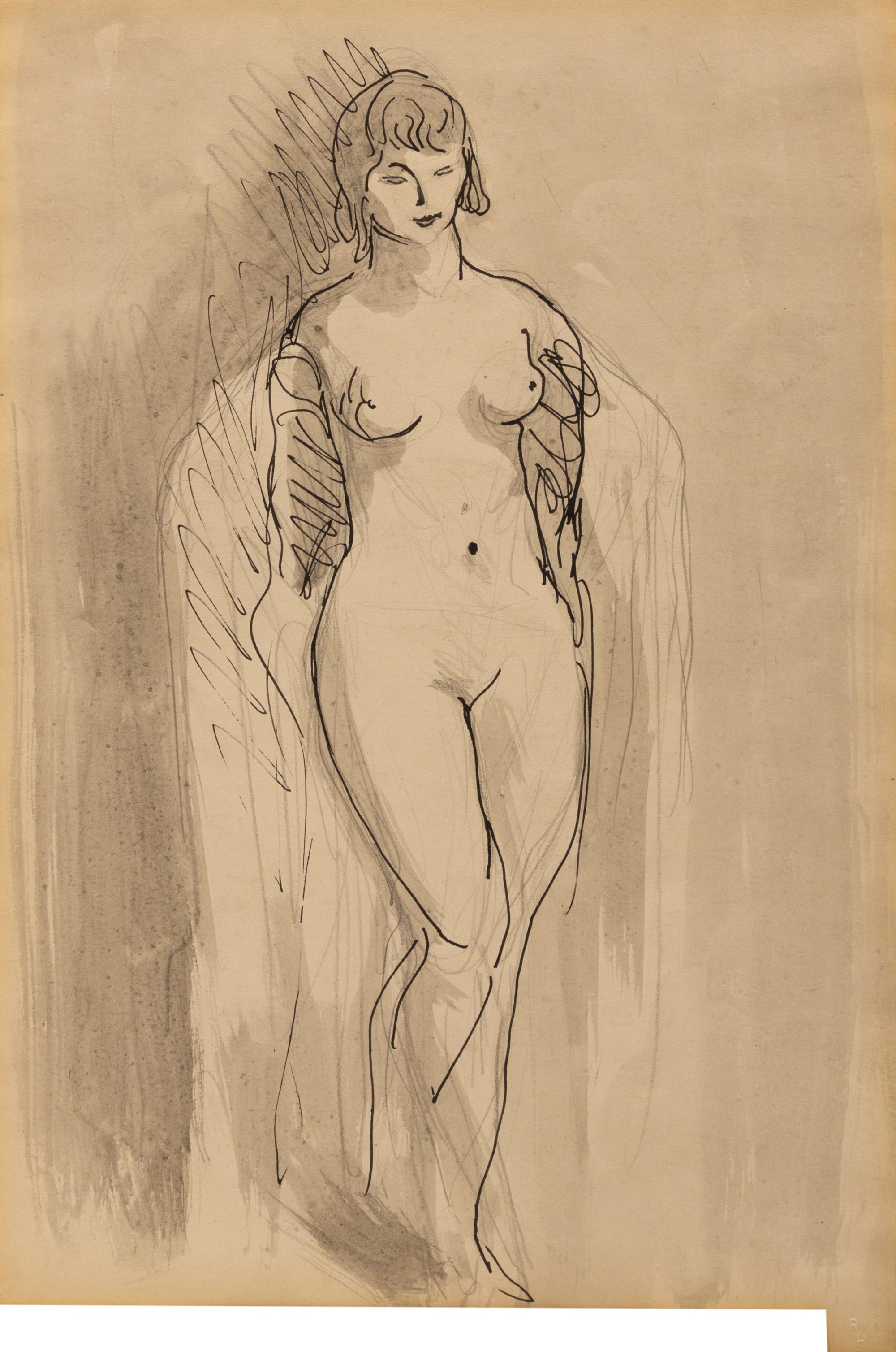 Standing Nude