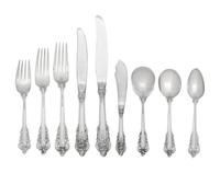 An American Silver Flatware Service