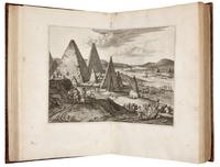 OGILBY, John (1600-1676). Africa: Being an Accurate Description of the Regions of Aegypt, Barbary, Lybia, and Billedulgerid . London: Thomas Johnson for the author, 1670.