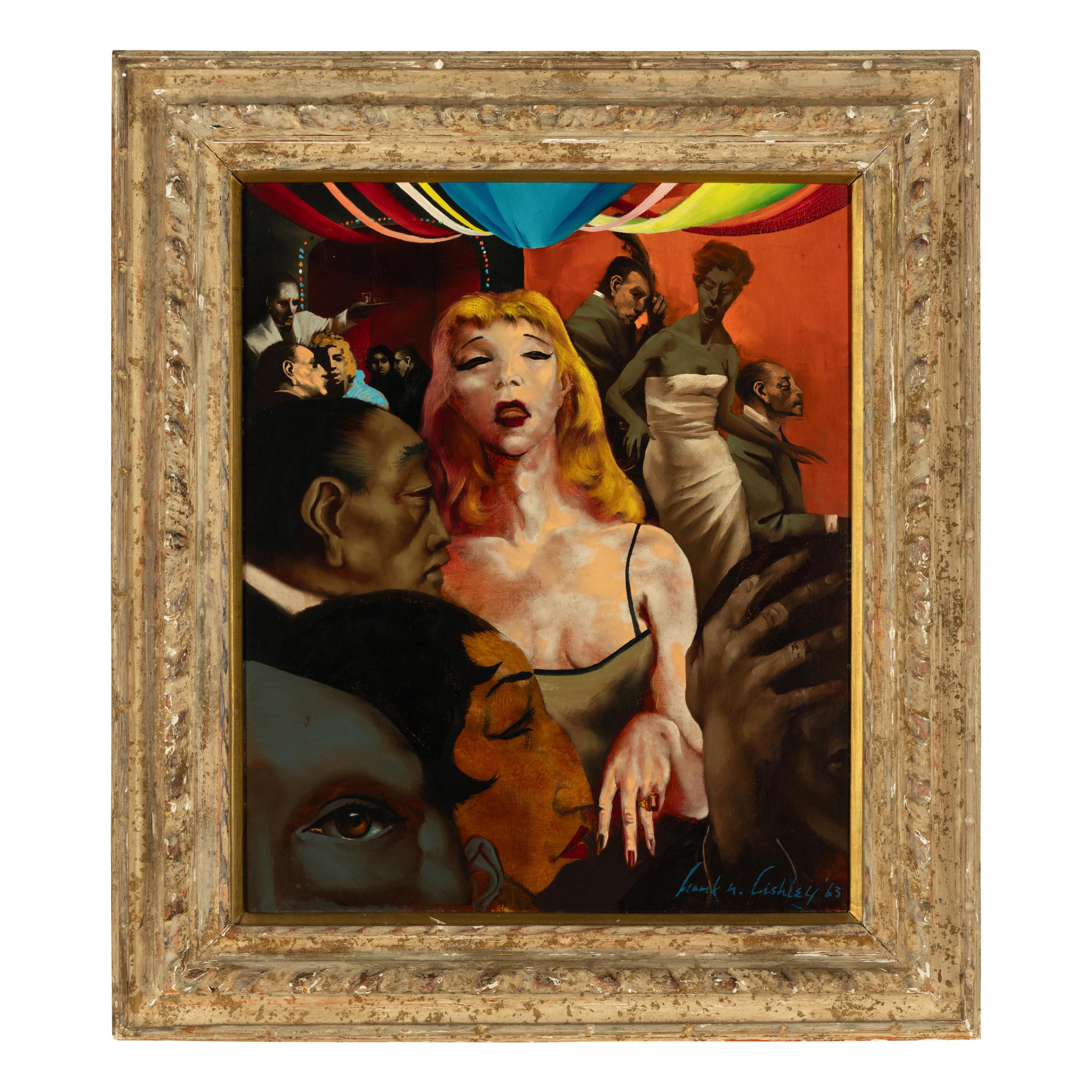 Frank Nelson Ashley (American, 1920–2007) — Supper Club Hungry I, 1963