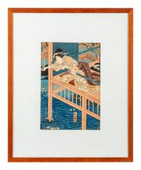 Kikukawa Eizan (1787-1867), Utagawa Toyokuni (1769-1825) and After Kitagawa Utamaro