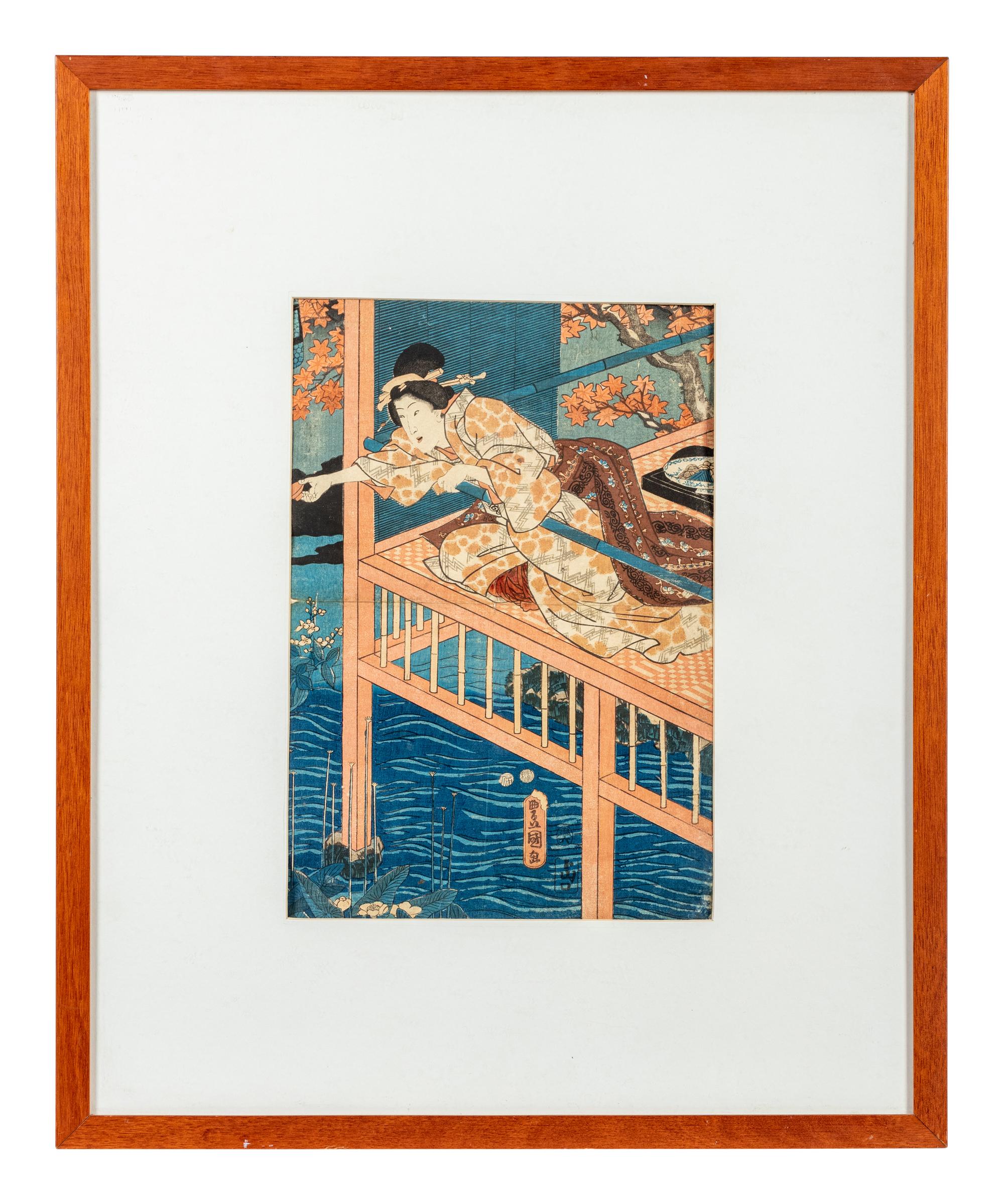 Kikukawa Eizan (1787-1867), Utagawa Toyokuni (1769-1825) and After Kitagawa Utamaro