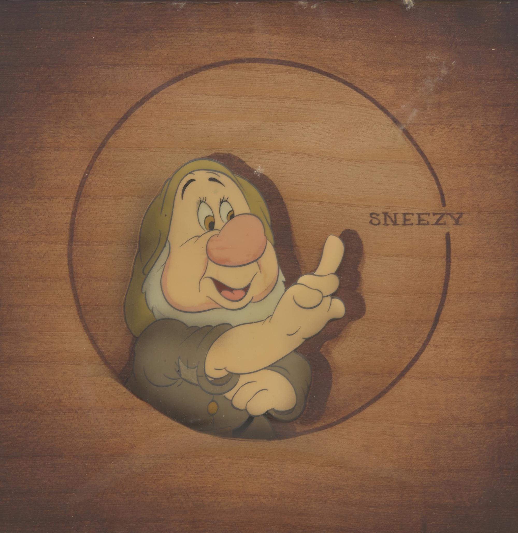 [Children's & Illustrated] [Walt Disney] Original Snow White and the Seven Dwarfs Production Cel