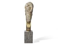 Style of Amedeo Modigliani, Sculpture of woman’s head, 20th century
