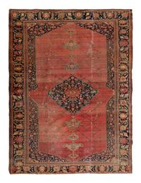 A Feraghan Sarouk Wool Rug
