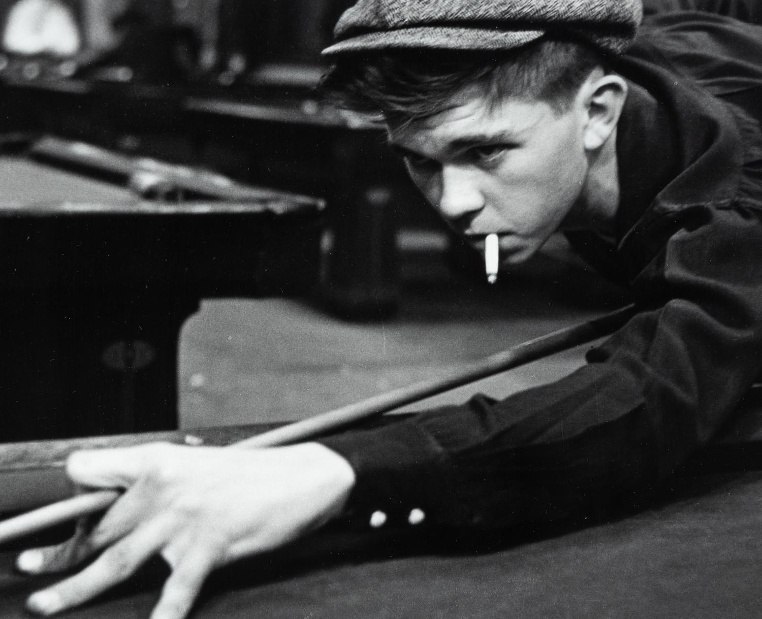 Art Shay (1922-2018) West Side Pool Player, 1950