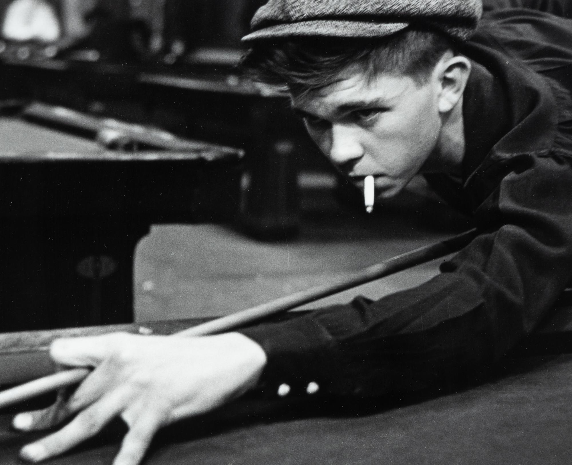 Art Shay (1922-2018) West Side Pool Player, 1950