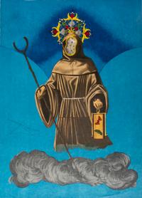 Visions Surréalistes (complete portfolio of four lithographs with portfolio case), 1976