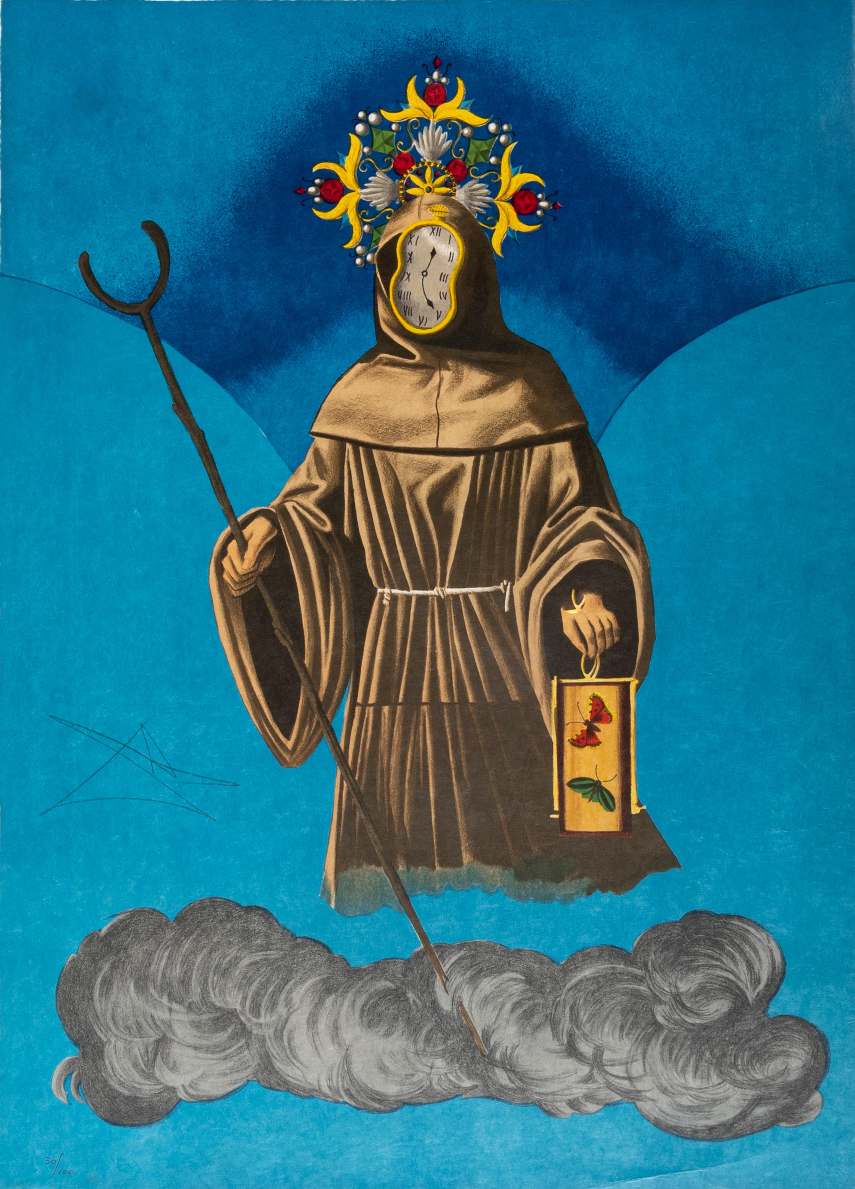 Visions Surréalistes (complete portfolio of four lithographs with portfolio case), 1976
