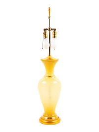 An Opaline Glass Vase