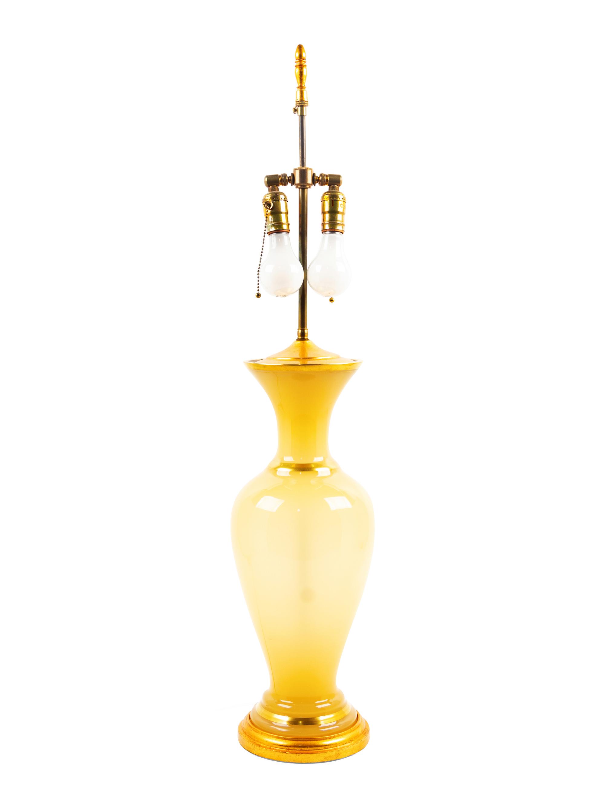 An Opaline Glass Vase