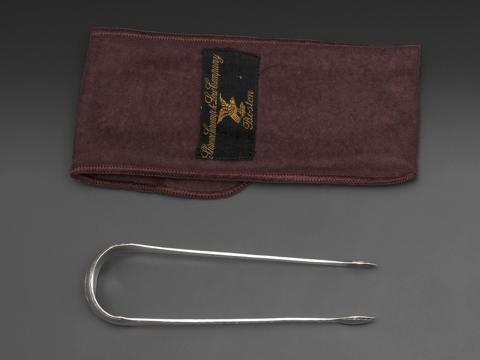 A Pair of American Silver Sugar Tongs