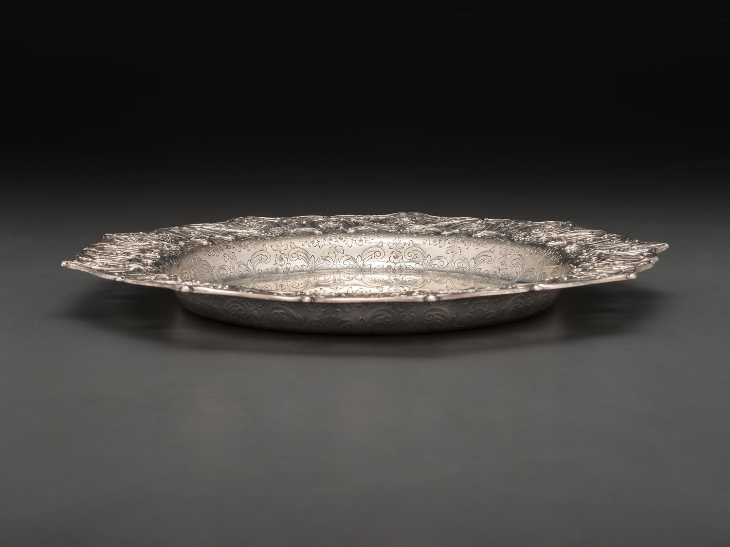An American Silver Charger