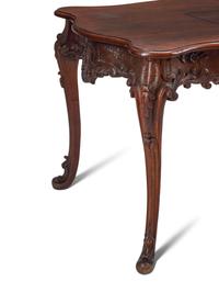 A Portuguese Walnut Center Table