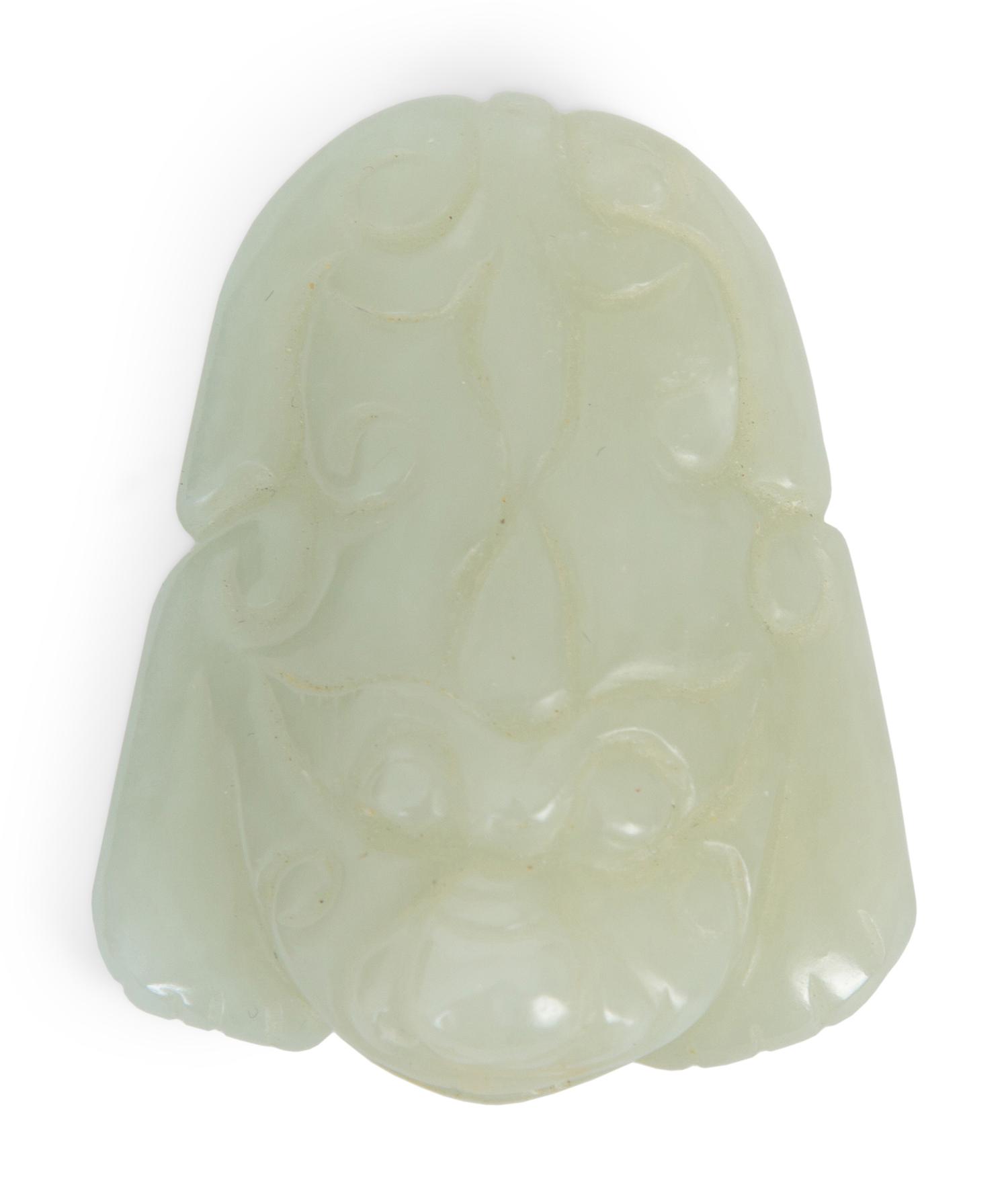 A Group of Eight Chinese Carved Hardstone Ornaments — 19TH/20TH CENTURY