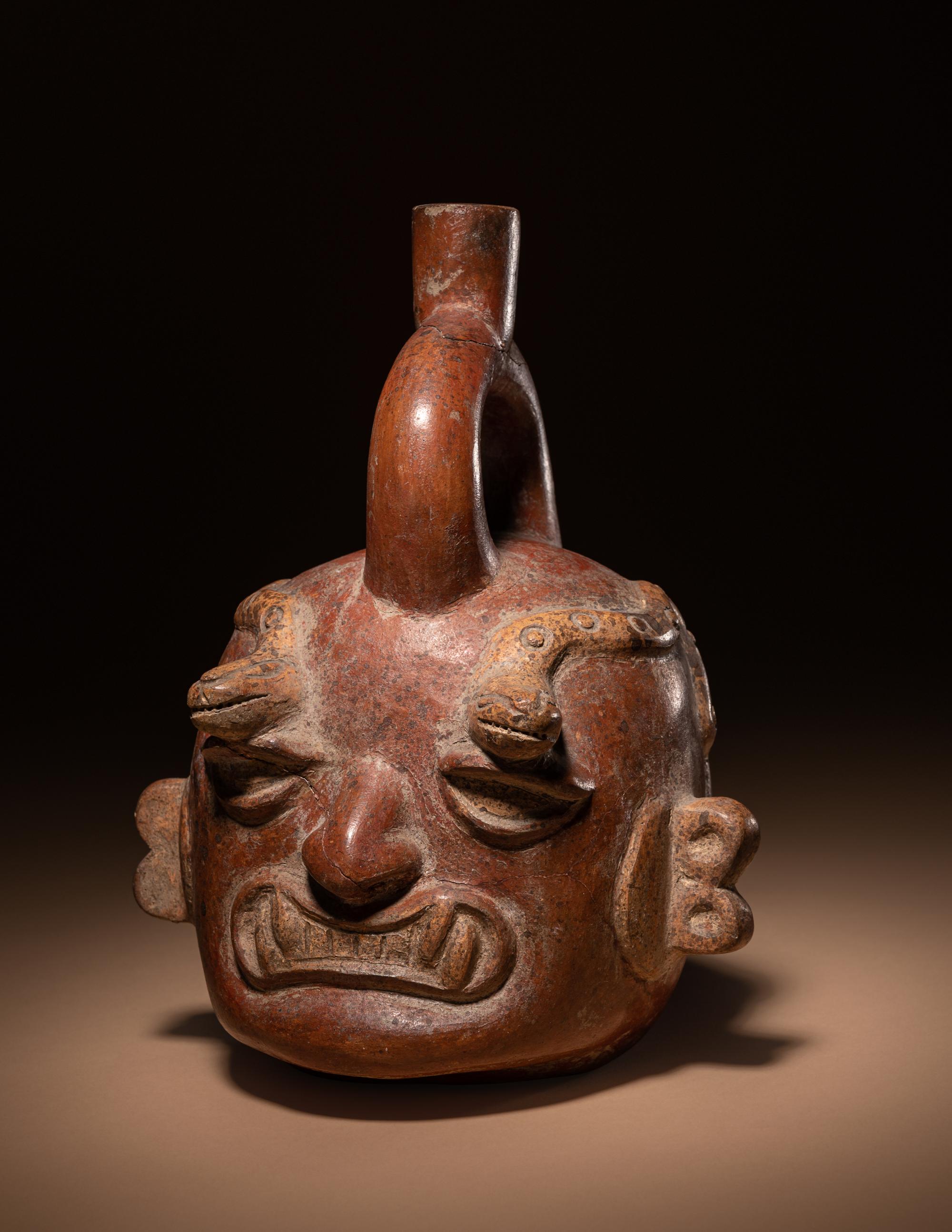 A Moche Ai-Apec Vessel