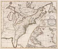 SENEX, John. A New Map of the English Empire in America viz Virginia, New York, MaryLand, New Iarsey, Carolina... [London], 1719.