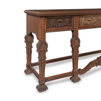 An Italian Baroque Style Carved Walnut Serving Table