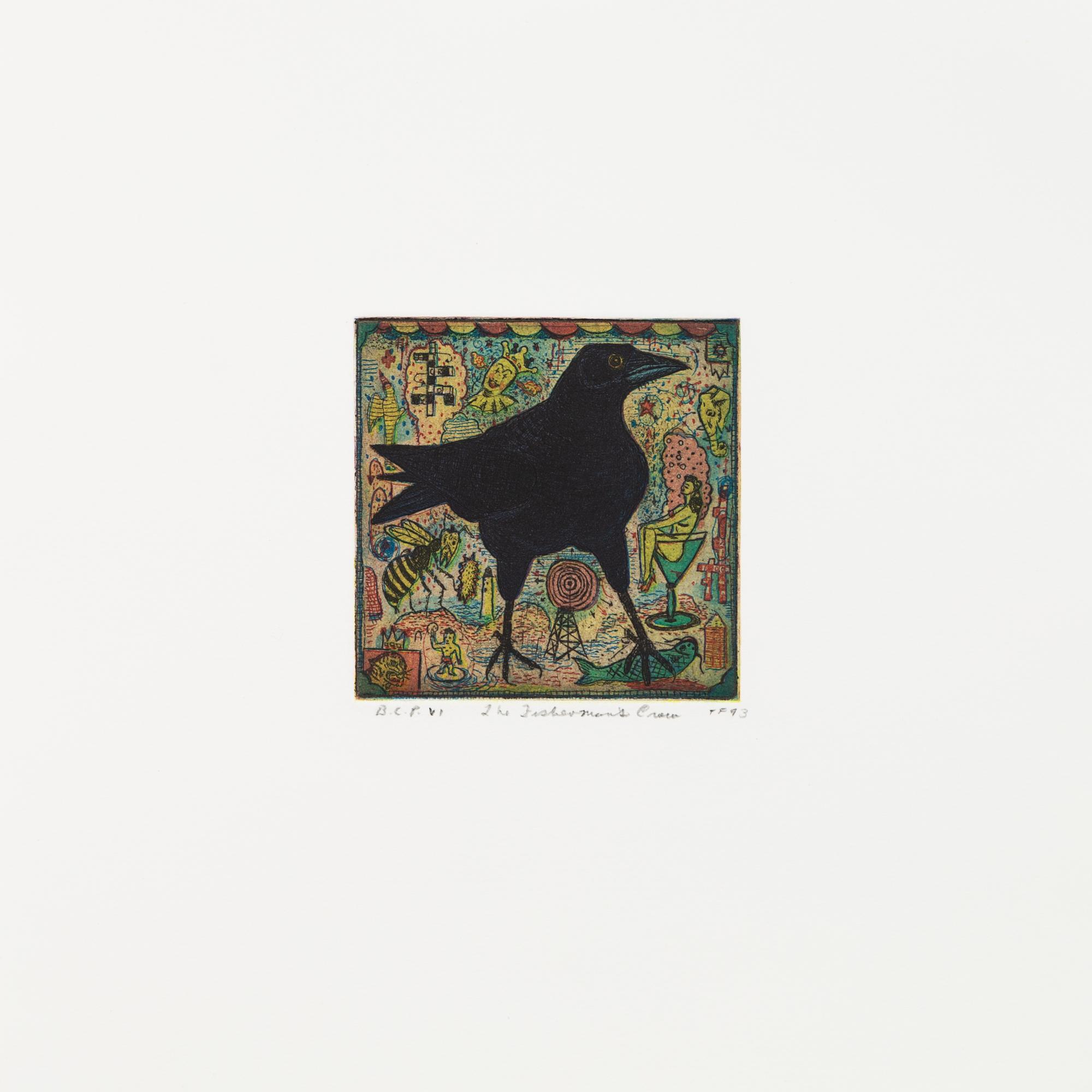 Tony Fitzpatrick, (American, b. 1958), Birds, 1993-94 (a group of 13)