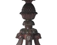 A Classical Carved Mahogany Tea Table