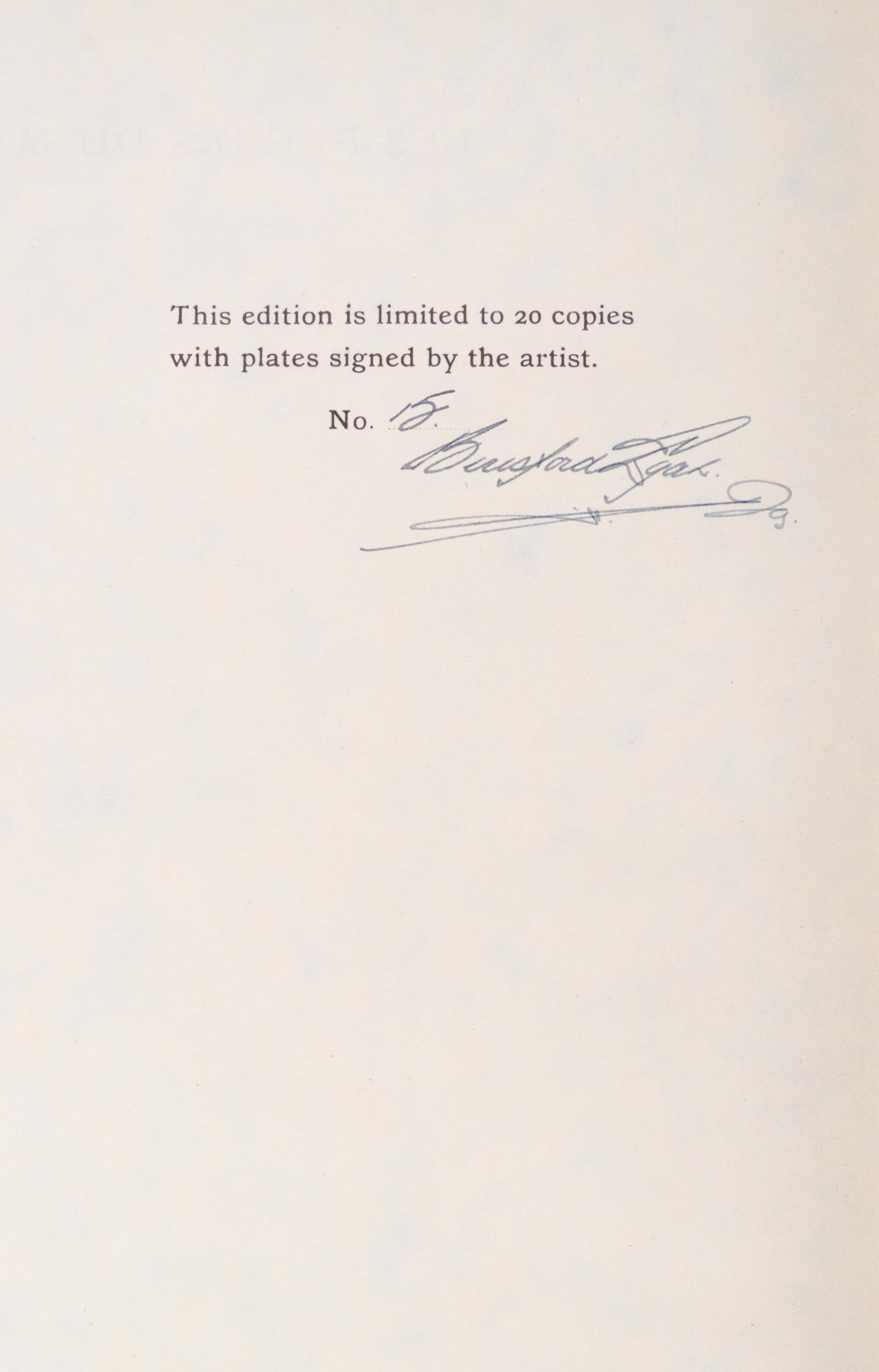 (EGAN, BERESFORD) BAUDELAIRE, CHARLES. Fleurs du Mal, in Pattern and Prose. London, (1929). Limited, signed by the artist.