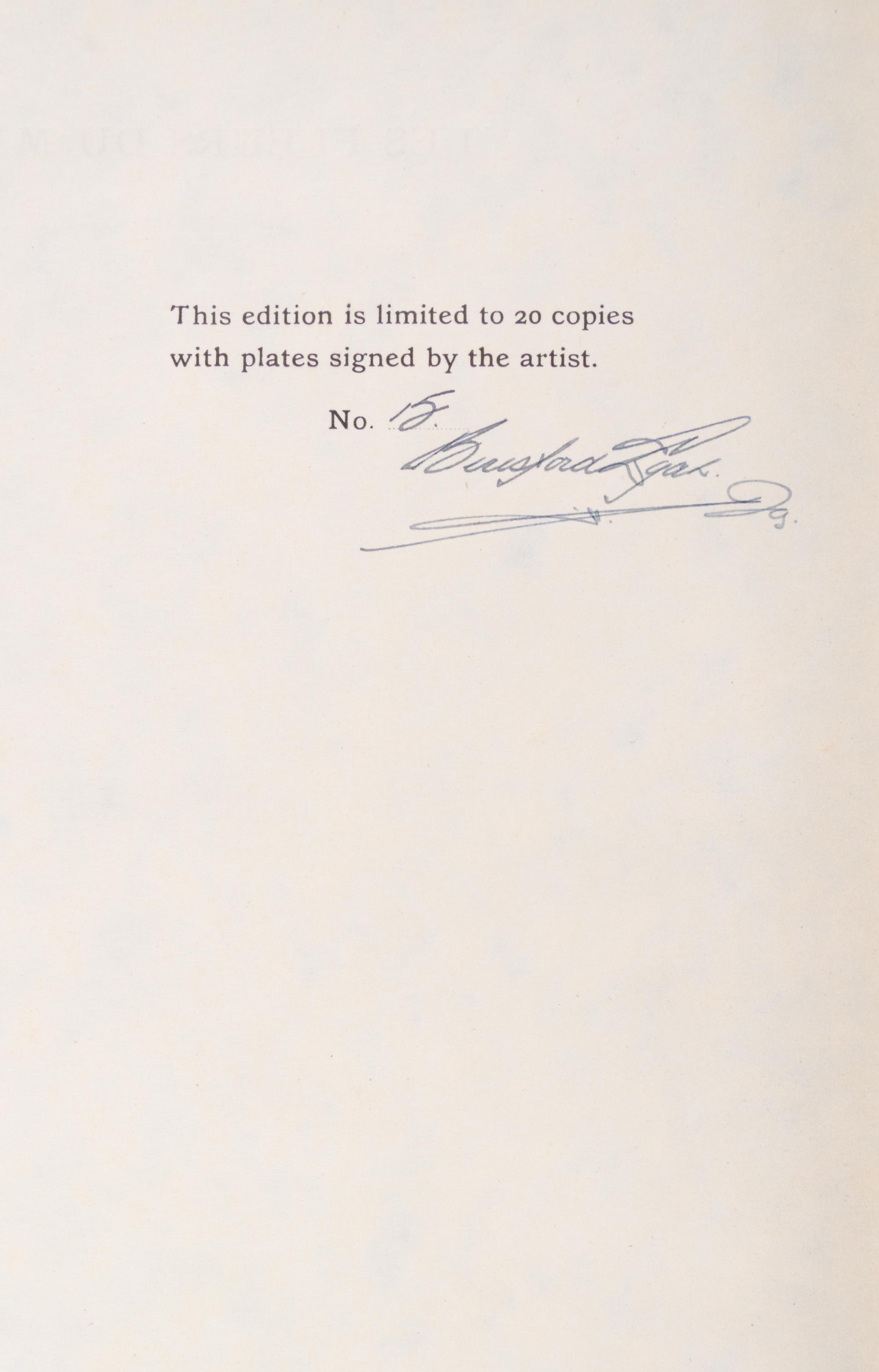 (EGAN, BERESFORD) BAUDELAIRE, CHARLES. Fleurs du Mal, in Pattern and Prose. London, (1929). Limited, signed by the artist.