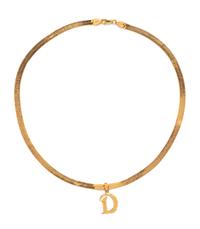 A 14 Karat Yellow Gold Charm and Necklace,