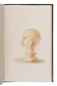 [Children’s Book]. Evans, Edith, illustrator. -- Hunter, Julia. A hitherto unpublished autograph manuscript fair copy of "Scientific Toys: Made for Amusement but Illustrating Some Important Principle." N.p., January 1884.