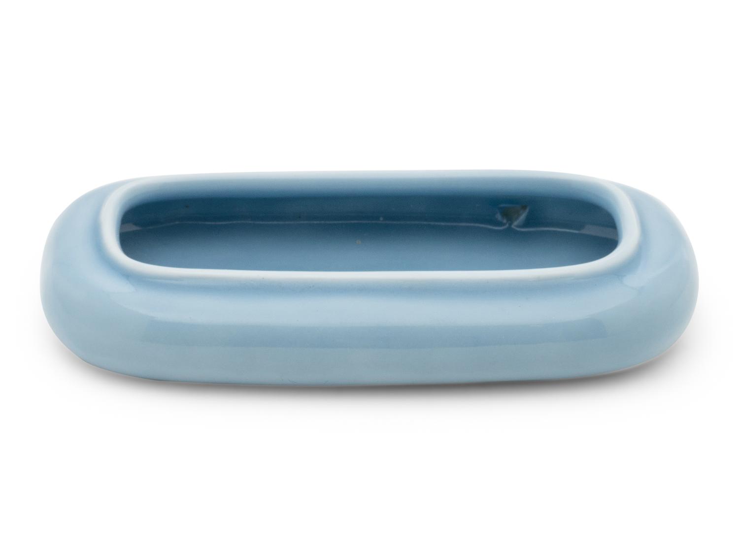 A Chinese Clair-de-Lune Glazed Porcelain Brush Washer