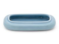 A Chinese Clair-de-Lune Glazed Porcelain Brush Washer
