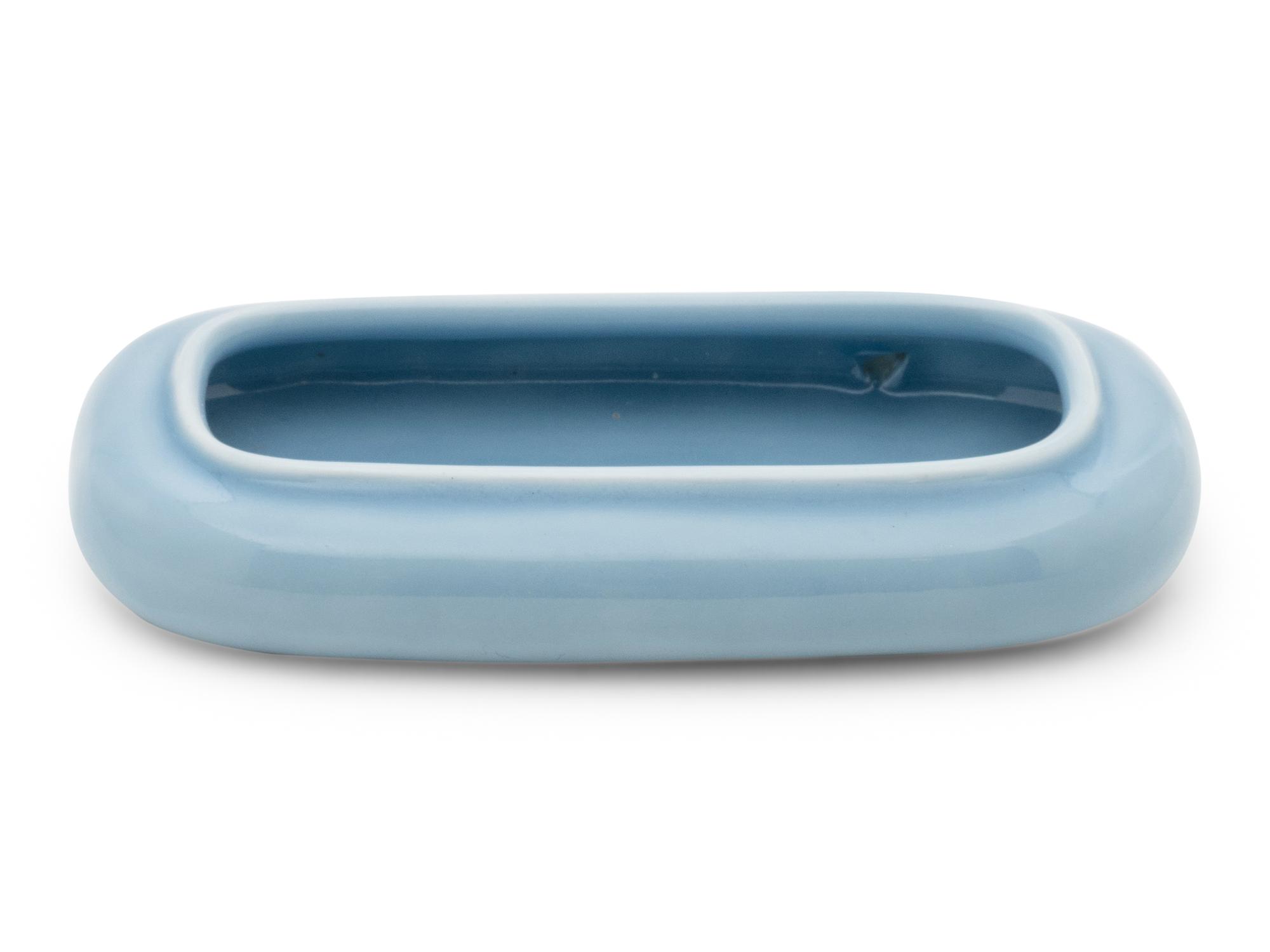 A Chinese Clair-de-Lune Glazed Porcelain Brush Washer