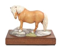 A Royal Worcester Porcelain Figure, Bernard Winskill Width 9 1/2 inches. — 20TH CENTURY