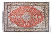 A Tabriz Wool Rug 11 feet 4 inches x 8 feet 4 inches.