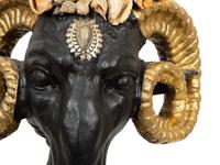 An Anthony Redmile Ram's Head Centerpiece