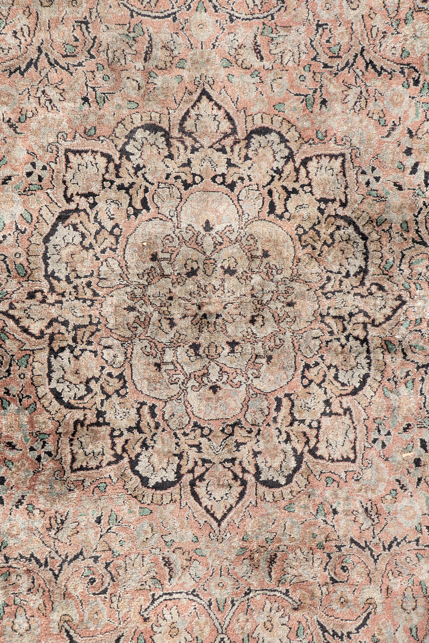 A Nain Wool Rug