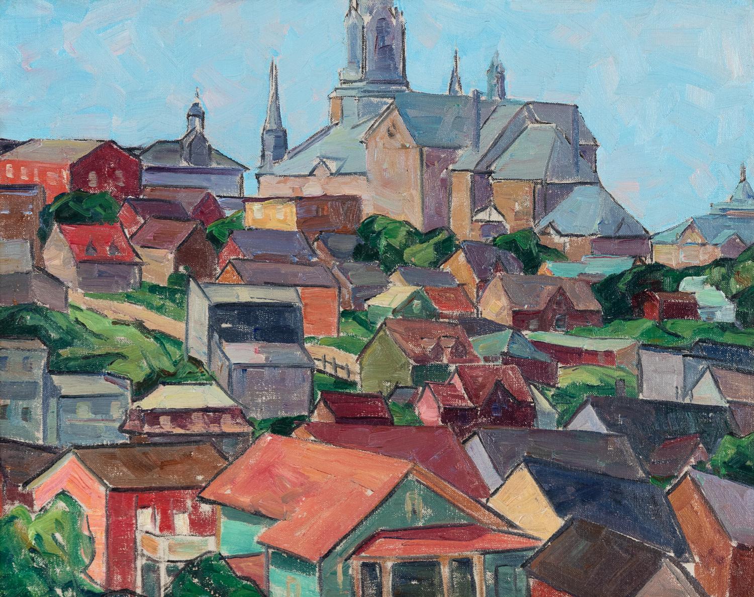 The Church and The Town, Rivière du Loup - Canada