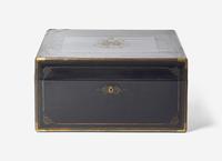 A French Silver and Vermeil Travel Necessaire