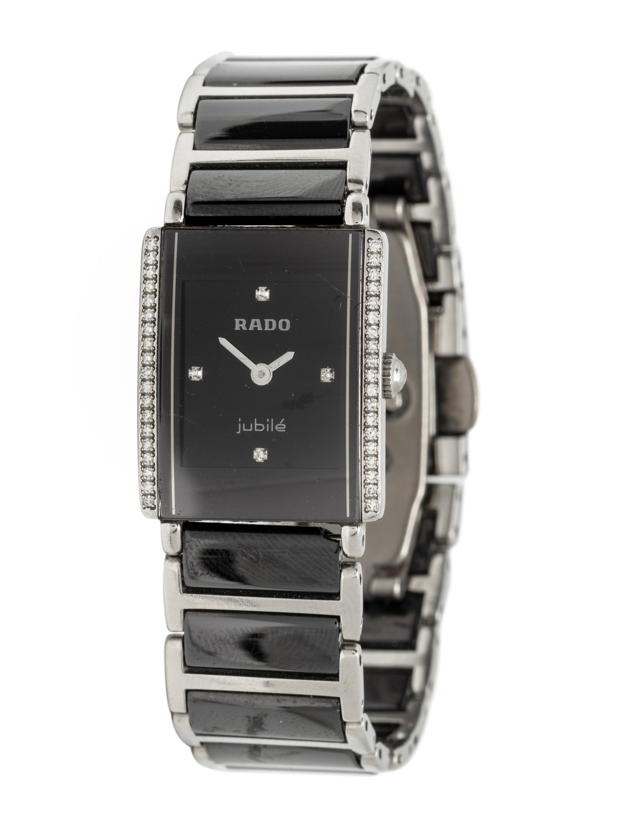RADO, TITANIUM AND DIAMOND 'JUBILÉ DIASTAR' WATCH