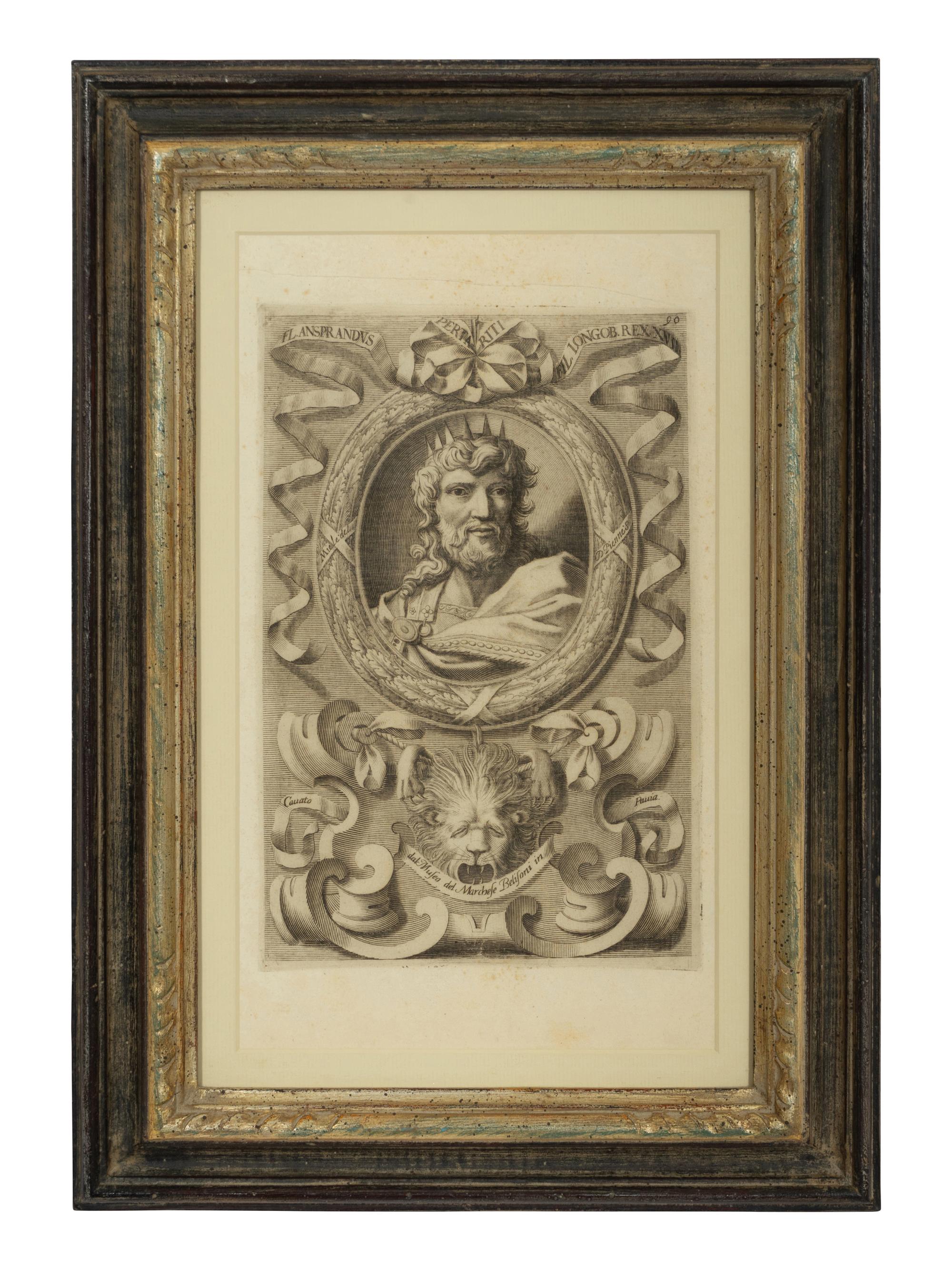 A Set of Eight Italian Engravings