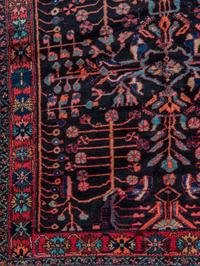 A Blue-Ground Malayer Wool Rug