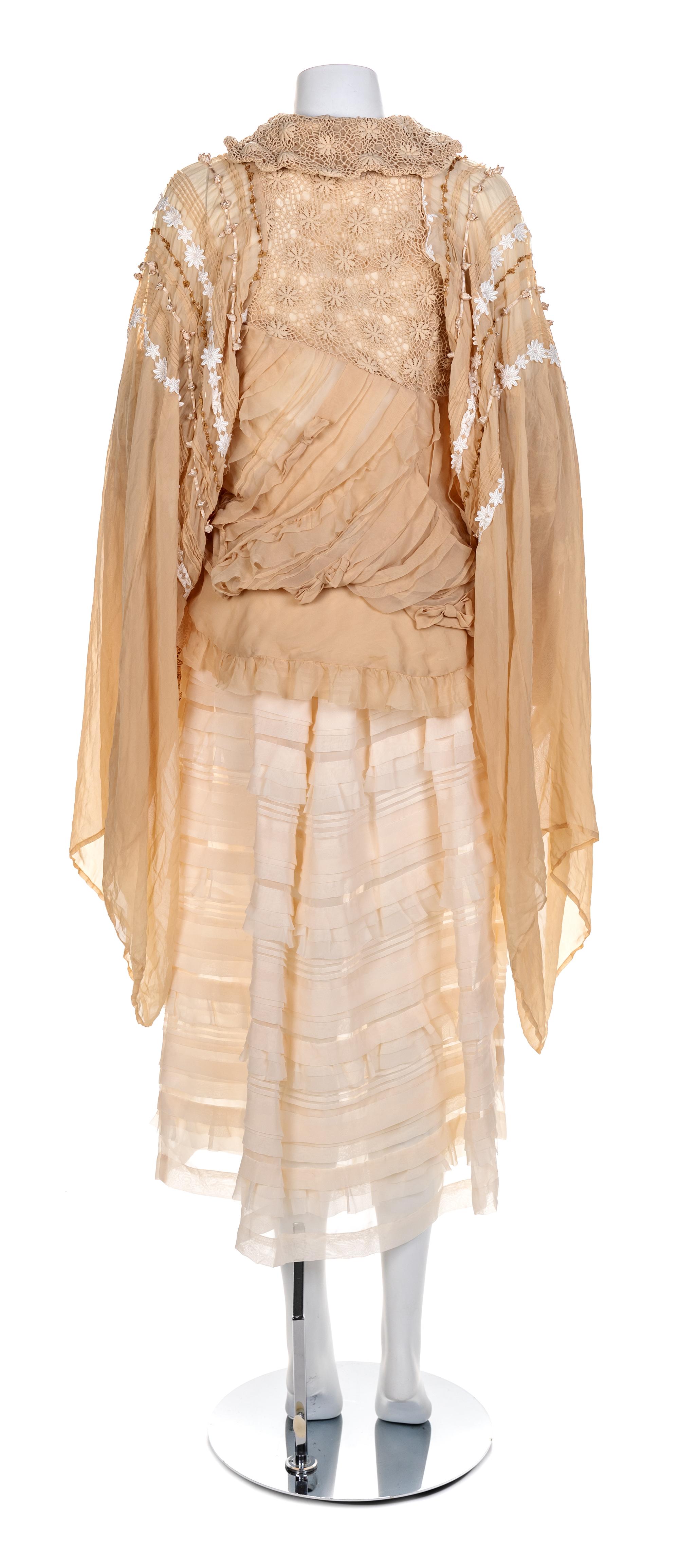Comme des Garçons 'Broken Bride' Ensemble, F/W 2005 Size for blouse: Medium; Size for skirt: Large