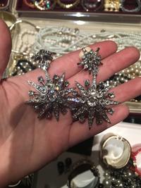 Oscar de la Renta Star Earclips, 1990-2000s