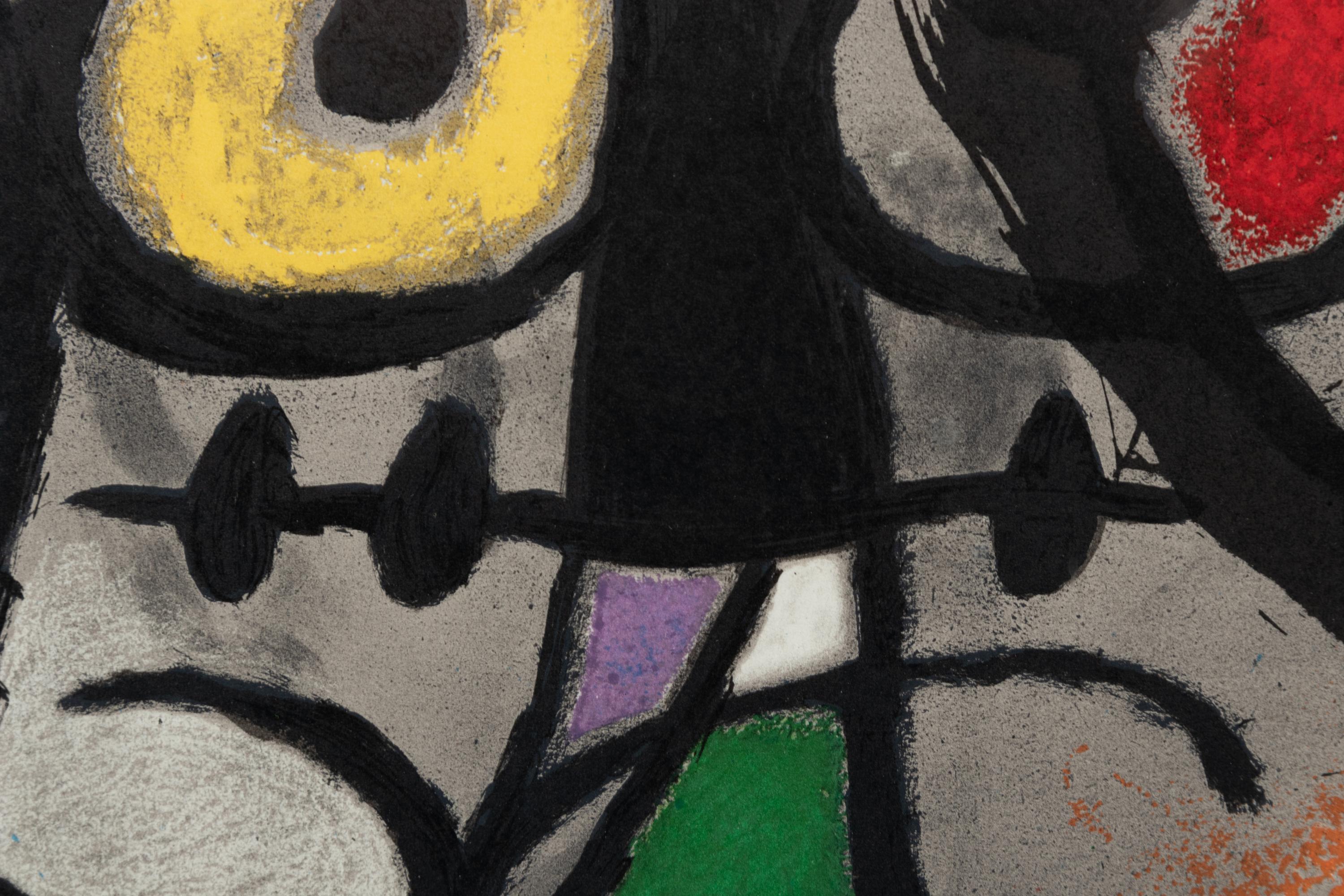 Galerie Maeght Exhibition Poster for Cartons