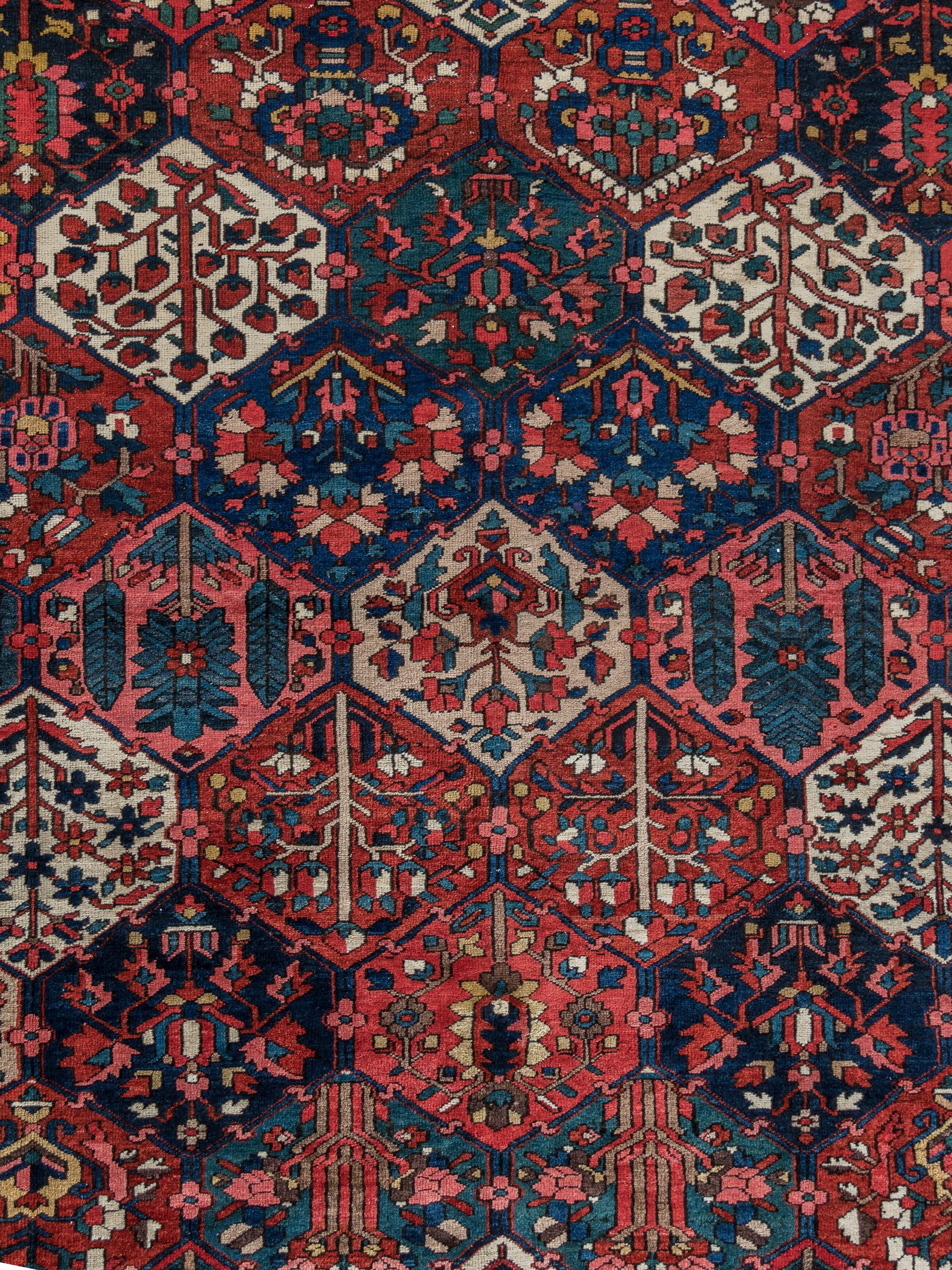 A Bakhtiari Wool Rug
